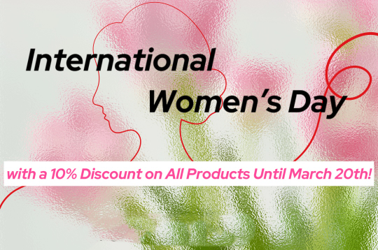International Women's Day Sale: Njut av 10% rabatt på varje köp!