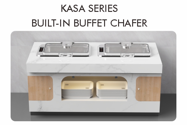 Sunnex Kasa Series: 8.5L inbyggd buffé chafer