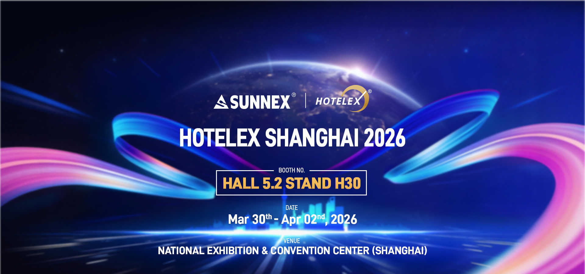Inbjudan - Hotelex Shanghai 2026