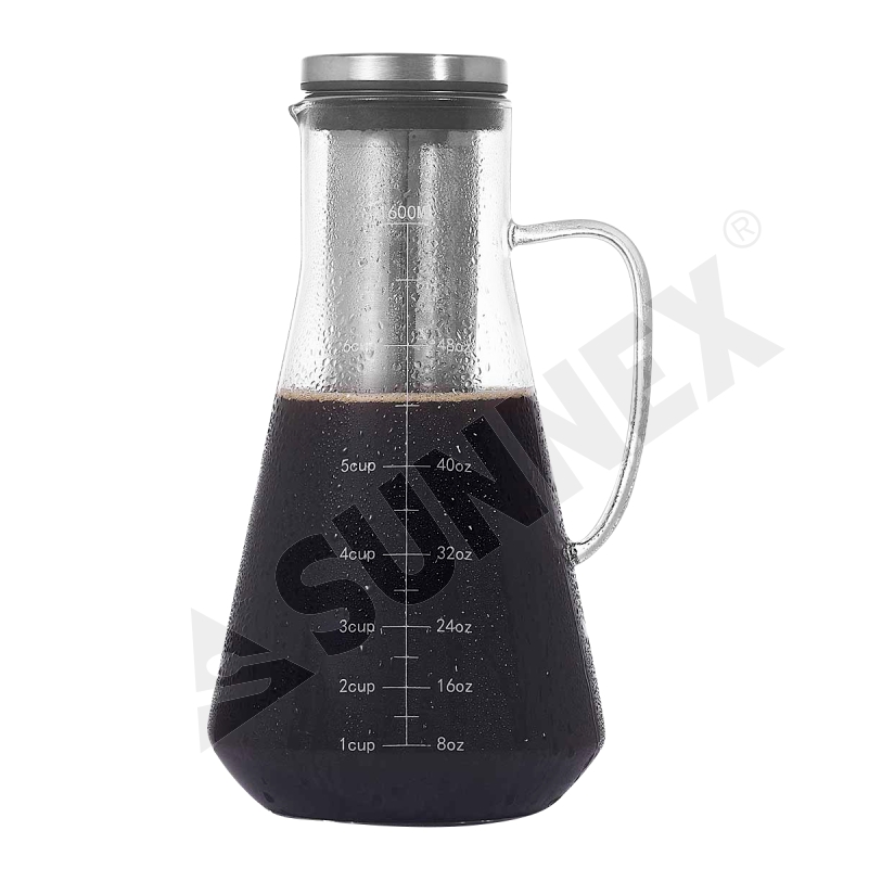 Diamantkaffekanna med våg 1,6ltr